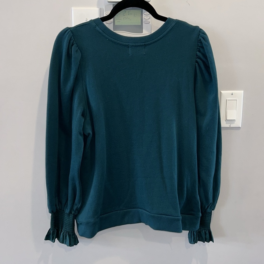 Nation Ltd Cecile Puff Sleeve Sweatshirt - Picture 6 of 10